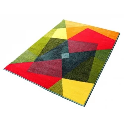 Covor Multicolor cu Romburi Modern 11486  - 2