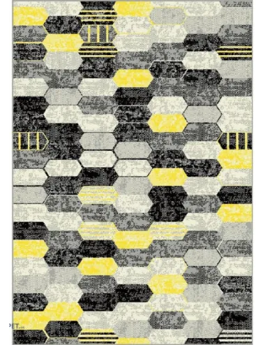 Covor Hexagonal Multicolor  - 1
