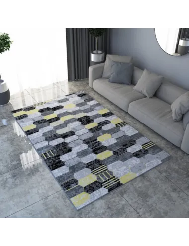 Covor Hexagonal Multicolor  - 2