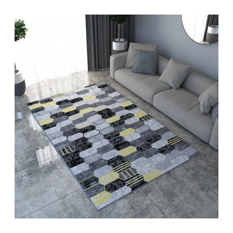 Covor Hexagonal Multicolor  - 2