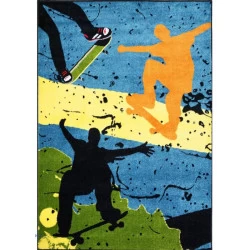 Covor Modern cu Skateboard 11136 - 1