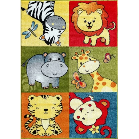 Covor cu Animalute pentru Copii 11502  - 1