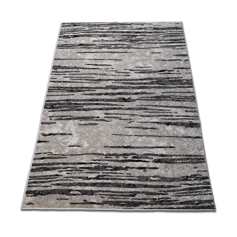 Covor Phoenix design abstract gri-negru 3013-244  - 1