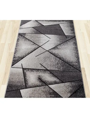 Traversa Phoenix design geometric gri-negru 3016-244  - 3
