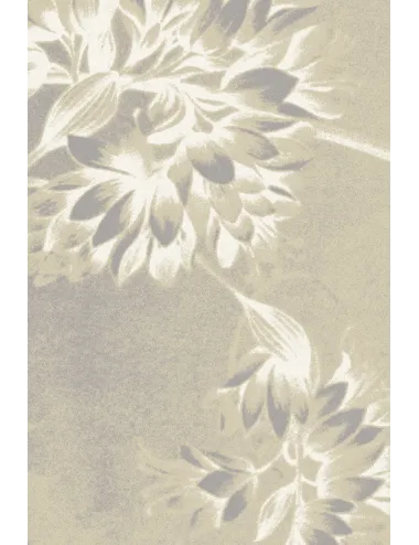 Covor lana Flowers Beige - 1