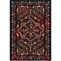 Covor lana Marash Dark Red - 1