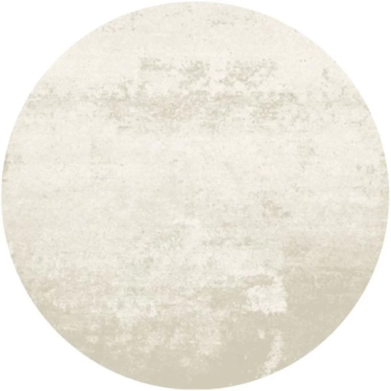 Covor lana Bran Polar White Cerc  - 1