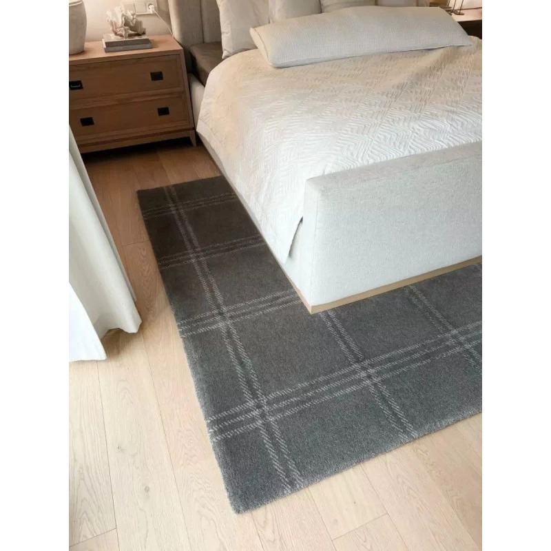 Covor Lana Grid Prime Anthracite  - 4