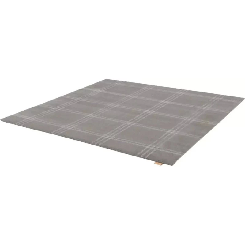 Covor Lana Grid Prime Anthracite Patrat  - 2