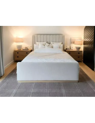 Covor Lana Grid Prime Anthracite Patrat  - 3