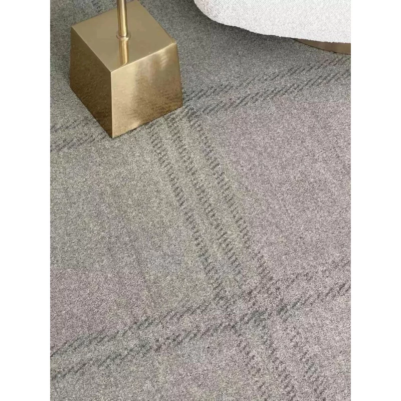 Covor Lana Grid Prime Gri Patrat  - 3
