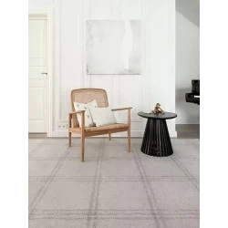 Covor Lana Grid Prime Sand Patrat  - 3