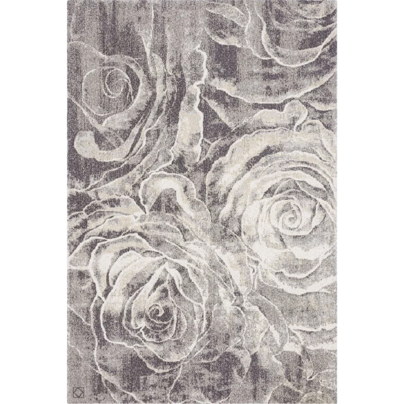 Covor lana Ros antracyt 133 X 190  - 1