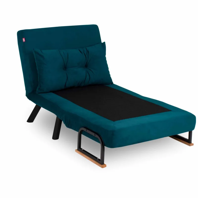 Fotoliu Extensibil Sando Single - Petrol Green  - 3