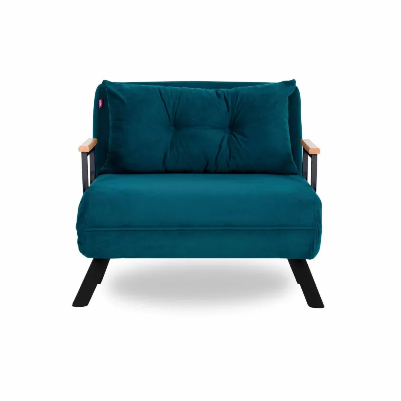 Fotoliu Extensibil Sando Single - Petrol Green  - 5