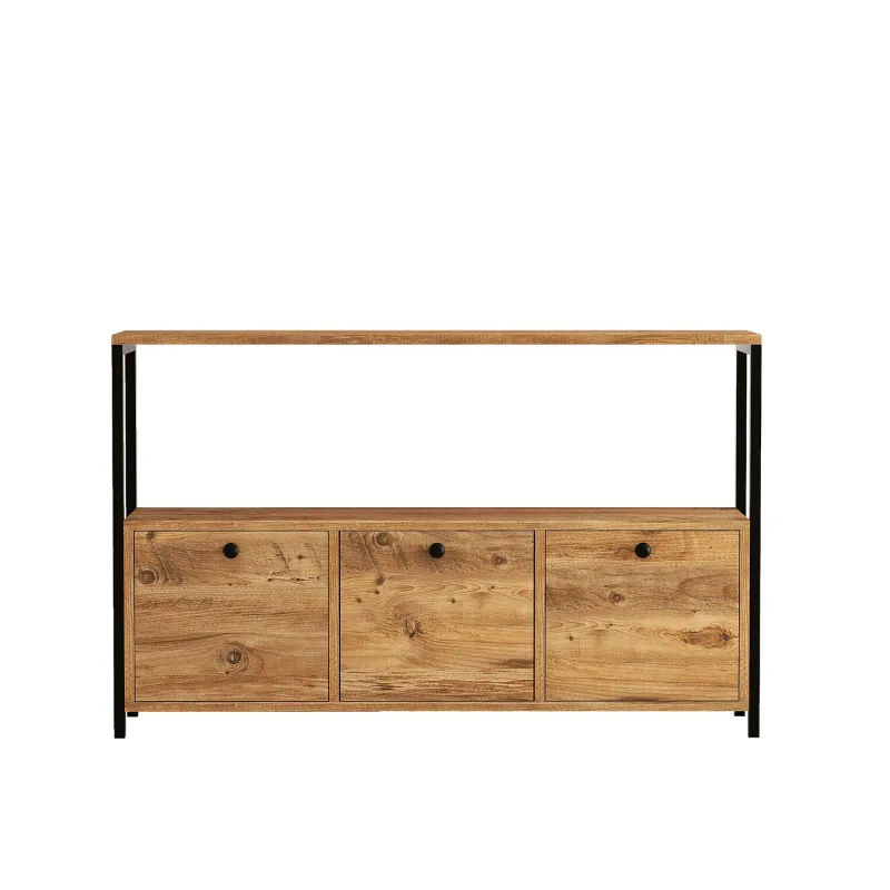 Dulap Tip Consola 120 X 75 X 30 Nero v2 - Walnut  - 6