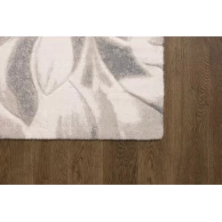 Covor lana Flowers Beige - 2