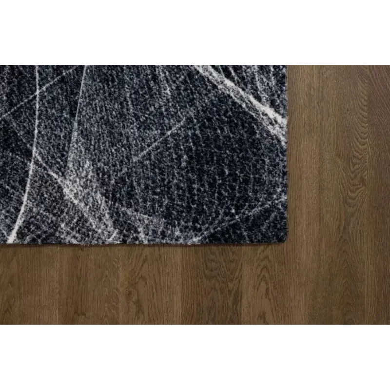 Covor lana Fractals Black  - 3