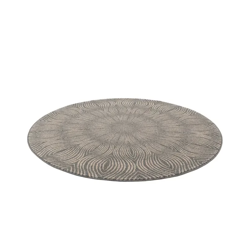 Covor lana rotund Nasto popiel grey  - 2