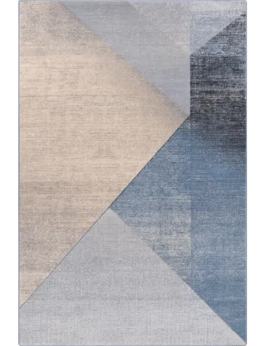 Covor lana Nour niebieski blue - 1