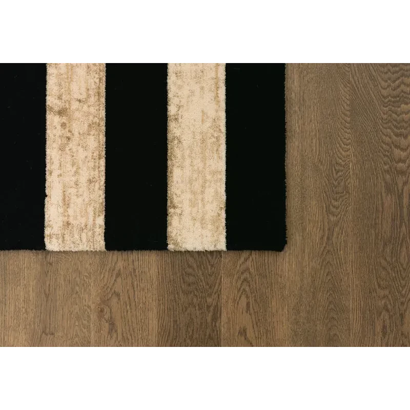Covor lana Art Deco II black  - 5