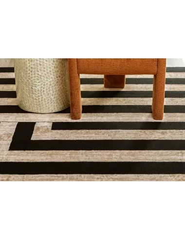 Covor lana Art Deco II black  - 3