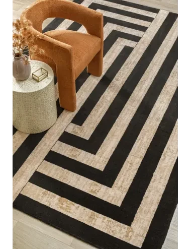 Covor lana Art Deco II black  - 4