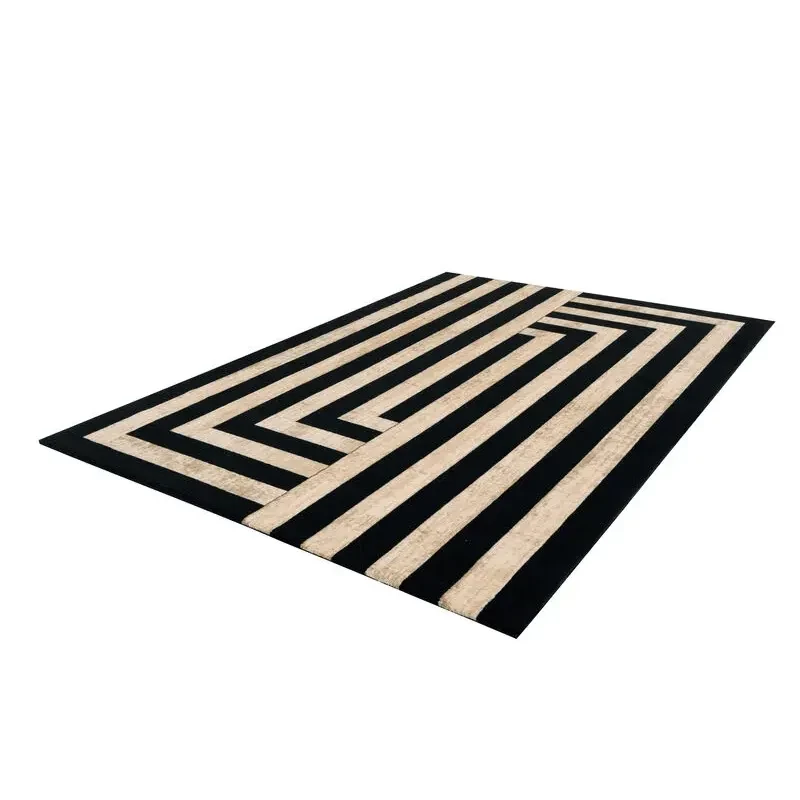 Covor lana Art Deco II black  - 2