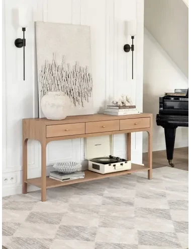 Covor lana Checkered grey - 2