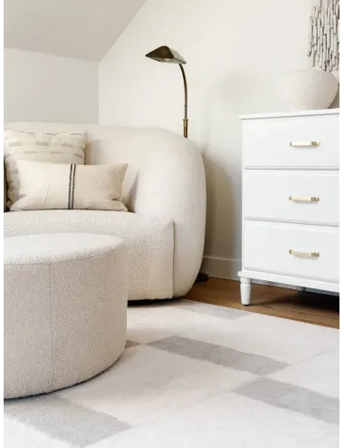 Covor lana Pavement white  - 4