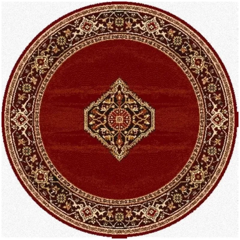 Covor rotund lână Rubin Uriasz  - 1