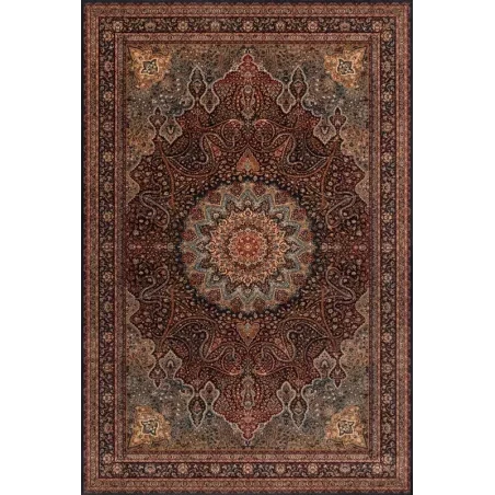 Covor lana Namak dark red  - 1
