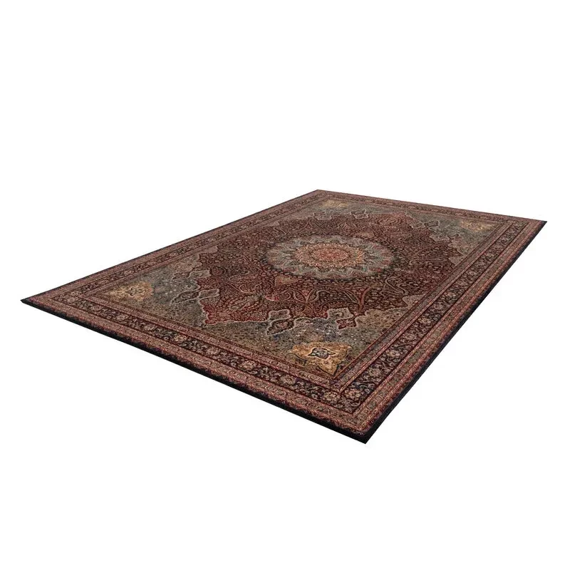 Covor lana Namak dark red  - 2