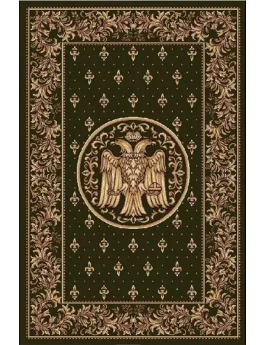 Covor Vultur Bicefal Verde 15032-310  - 1