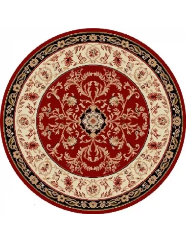 Covor Rotund cu model floral clasic – Lotus 523  - 1