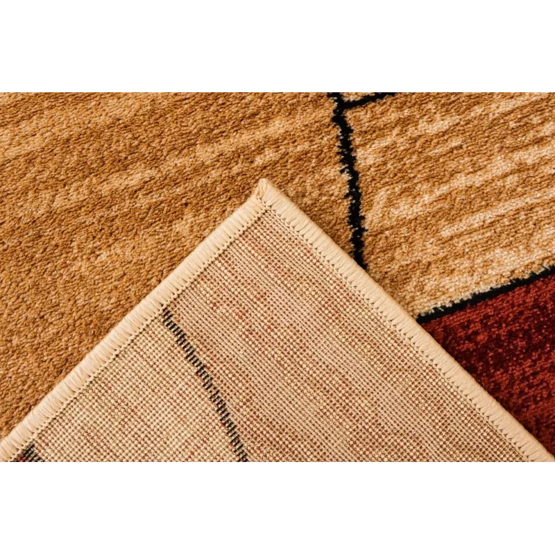 Covor modern cu linii geometrice