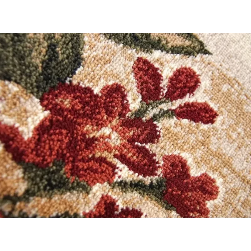 Covor maro cu floare lotus 1511-110