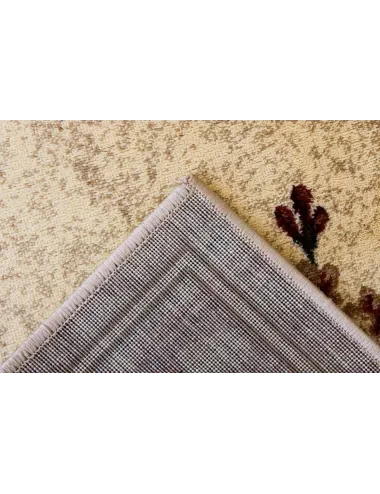 Covor maro cu floare lotus 1511-110