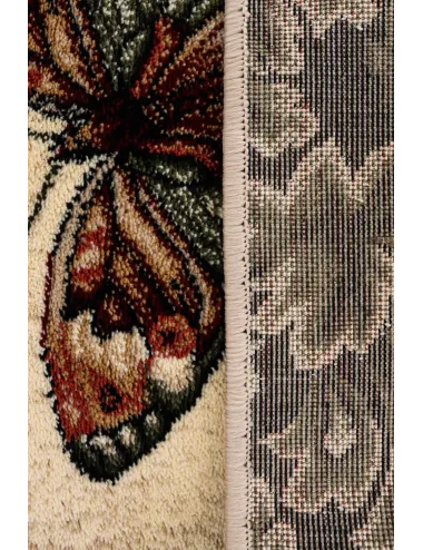 Covor modern oval lotus fluturi 1607  - 3