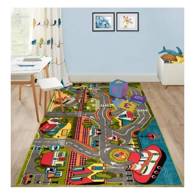 Covor cu drumuri pentru copii 11296  - 2