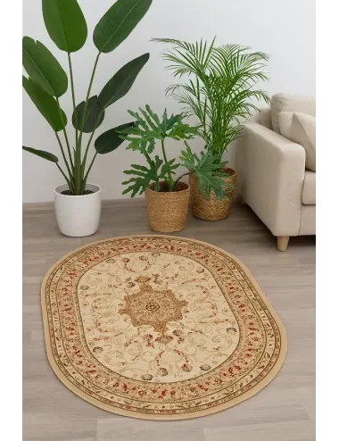 Covor de forma ovala model clasica