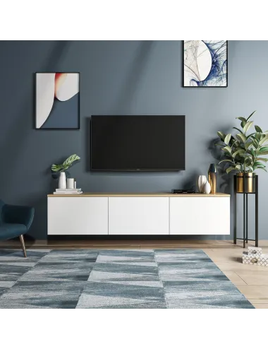 Comoda TV 160 X 35 X 32 Neon - White  - 1