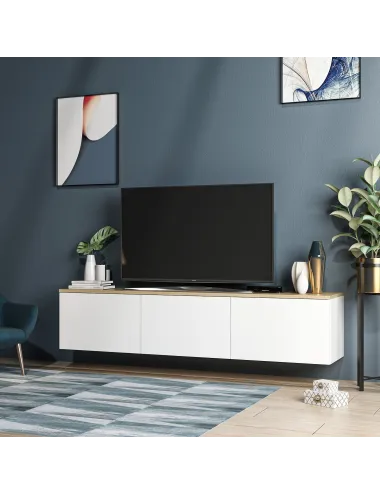 Comoda TV 160 X 35 X 32 Neon - White  - 2