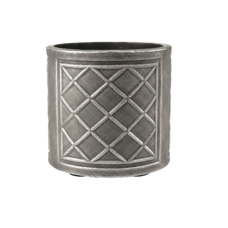 Ghiveci imitatie plumb, rotund, gri, 24L - 1 Ghiveci imitatie plumb, rotund, gri, 24L - 1