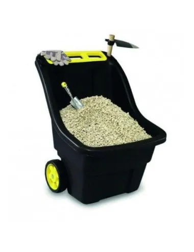Roaba pentru gradina, negru, 150L - 1