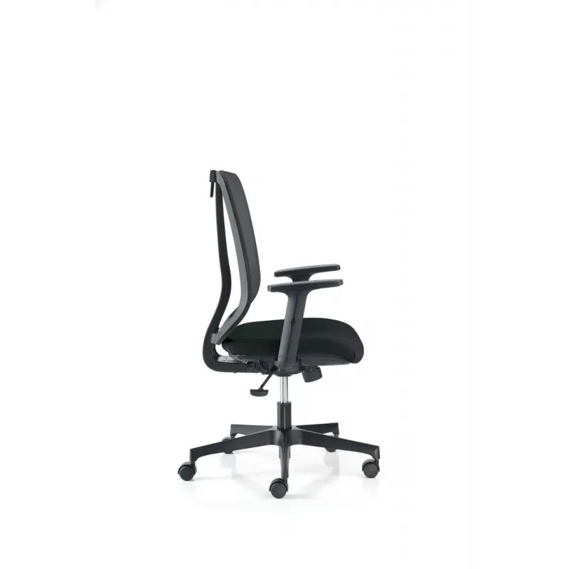 Scaun birou Vertigo negru  - 3