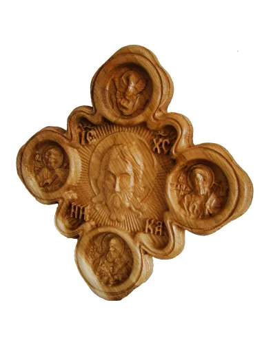 Sfanta Marahma cu chipul Mantuitorului Iisus Hristos, 25x25cm  - 2