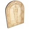 Icoana sculptata Sfantul Ioan Botezatorul lemn masiv, 31x23,5 cm