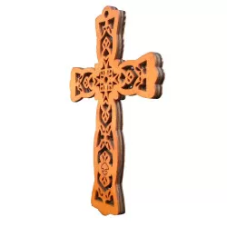 Cruce de perete traforata. Dimensiuni 19.4x13.4 cm - 1